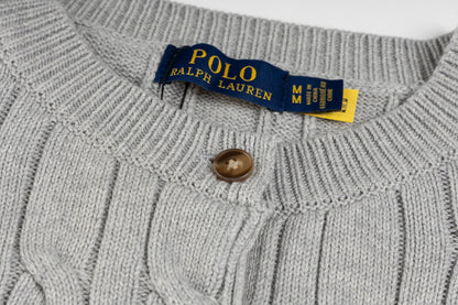 Cárdigan polo mujer punto de algodón
