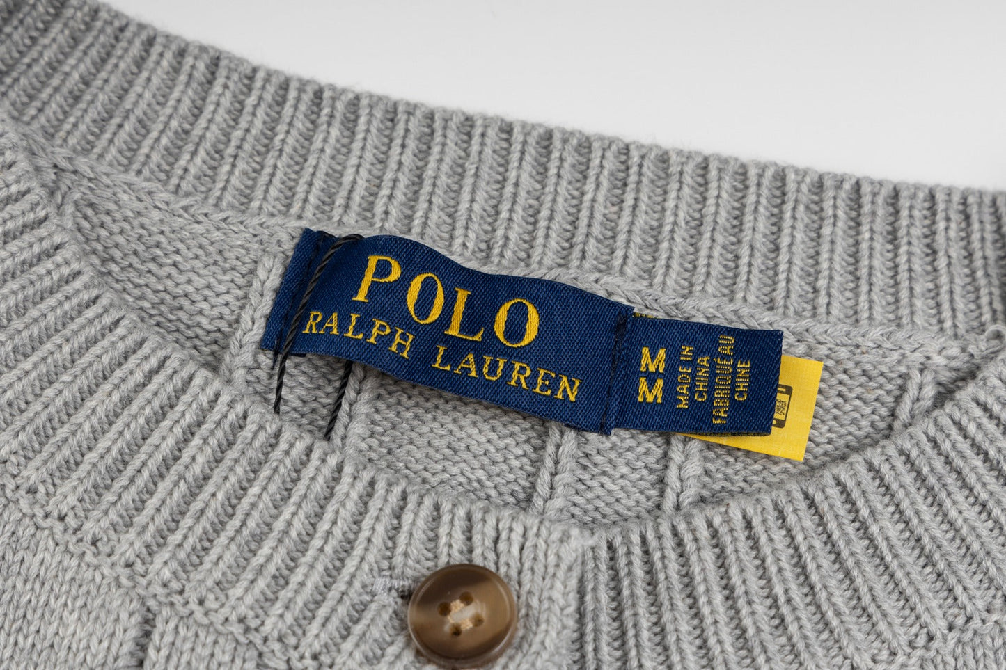 Cárdigan polo mujer punto de algodón