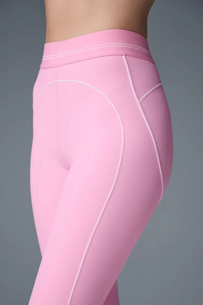 Legging Airbrush High-Waist Heart Throb - Rosa