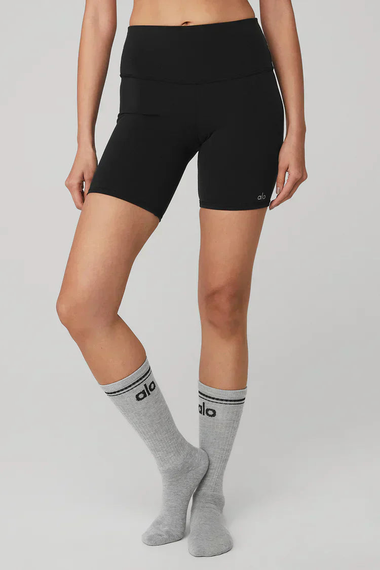 Calcetines unisex retro gris/negro
