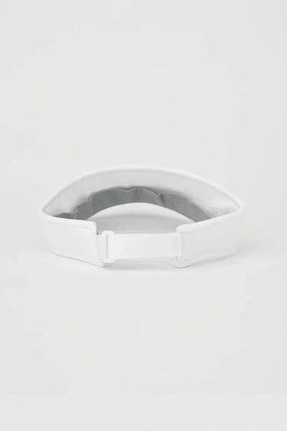 Visera Eclipse de rendimiento Blanca