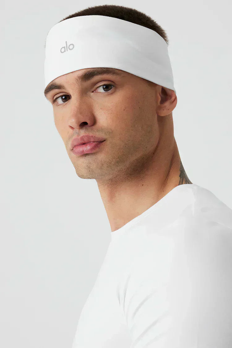 Diadema Performance Conquer blanca