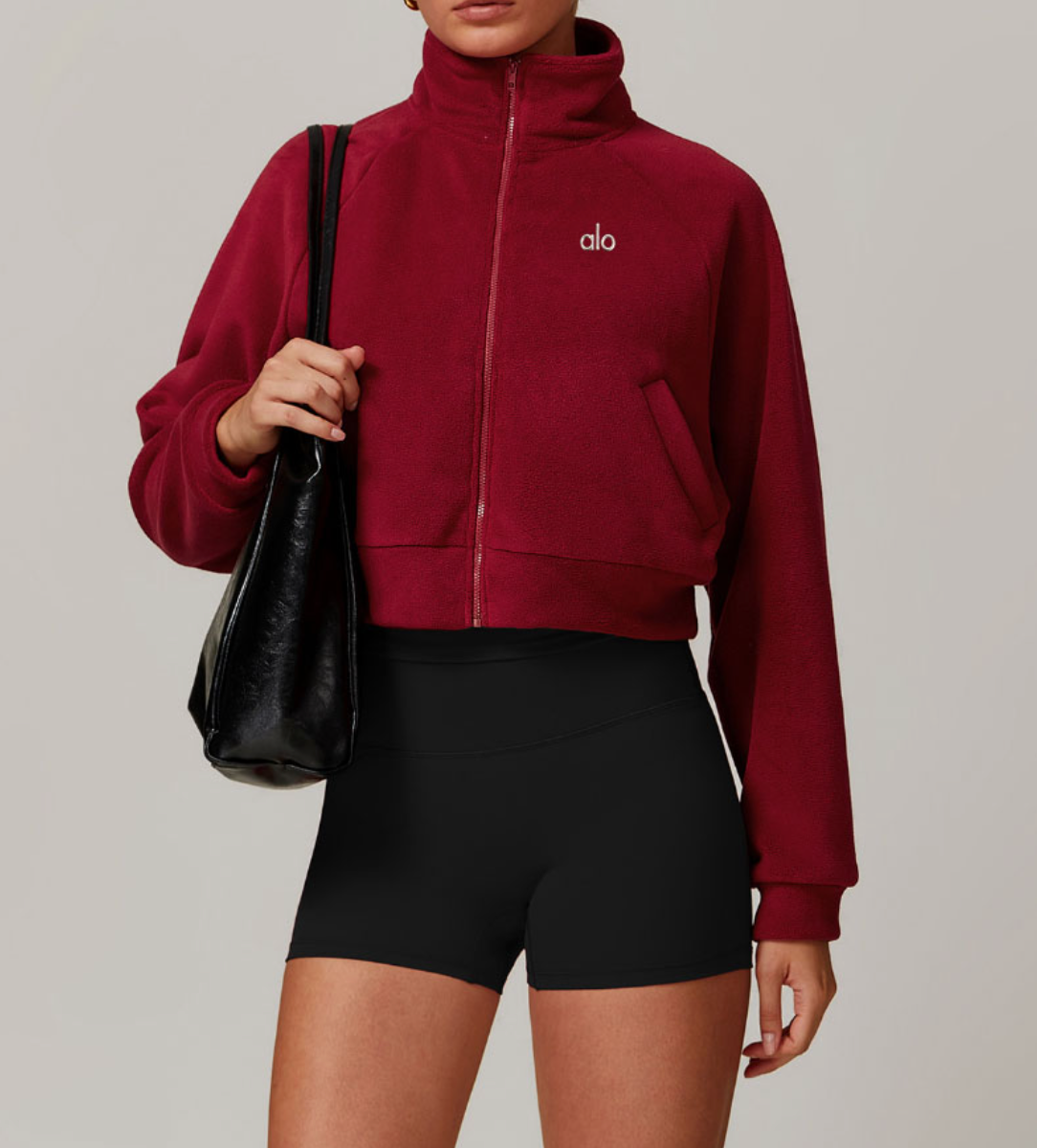 Chaqueta polar con cremallera