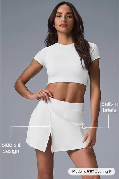 Falda Alosoft Backspin - Blanco