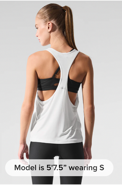 Polera larga sin mangas
