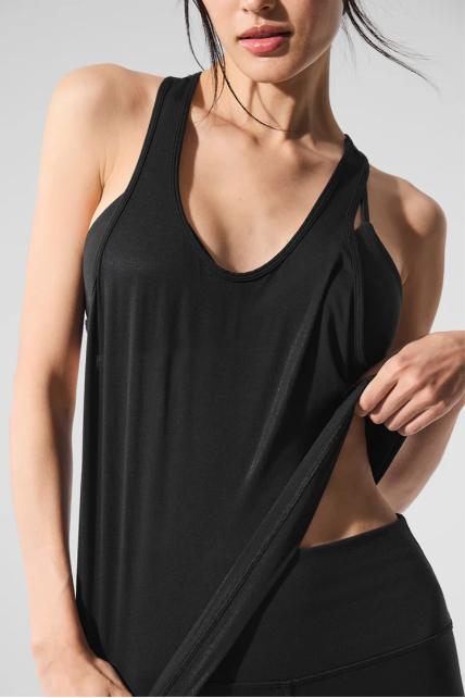 Polera larga sin mangas