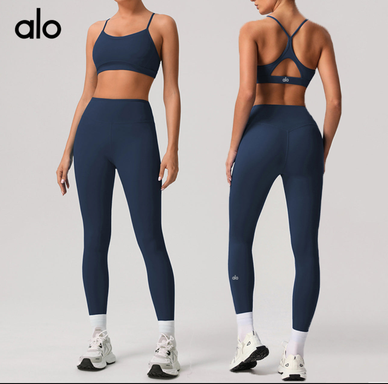 Sujetador Airlift Intrigue + Leggings Airlift de tiro alto (CONJUNTO)