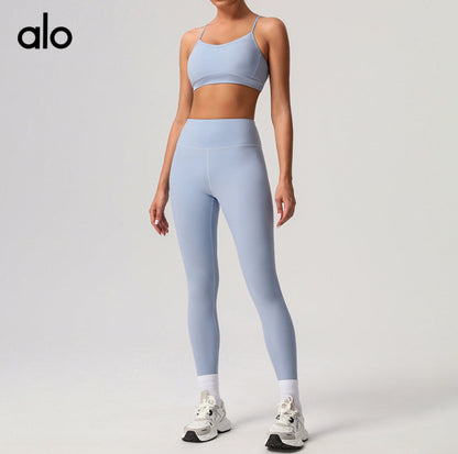 Sujetador Airlift Intrigue + Leggings Airlift de tiro alto (CONJUNTO)