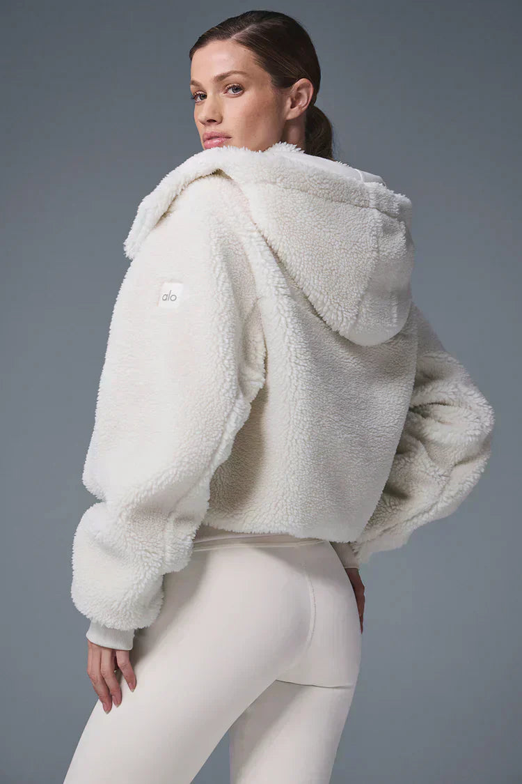 Chaqueta Foxy Sherpa - Blanco