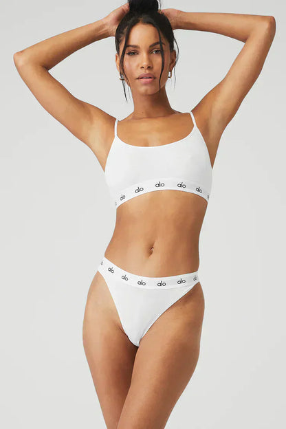 Icon Cami - Conjunto [sujetador + braguita] - Blanco