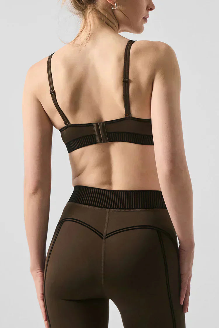 Leggings Airlift de tiro alto 7/8 Line Up - Expreso