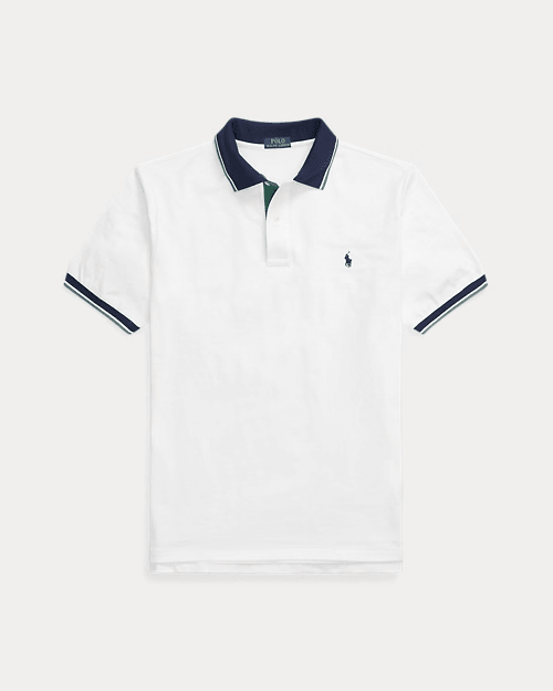 Camisa Polo - Cuello con ribete de rayas