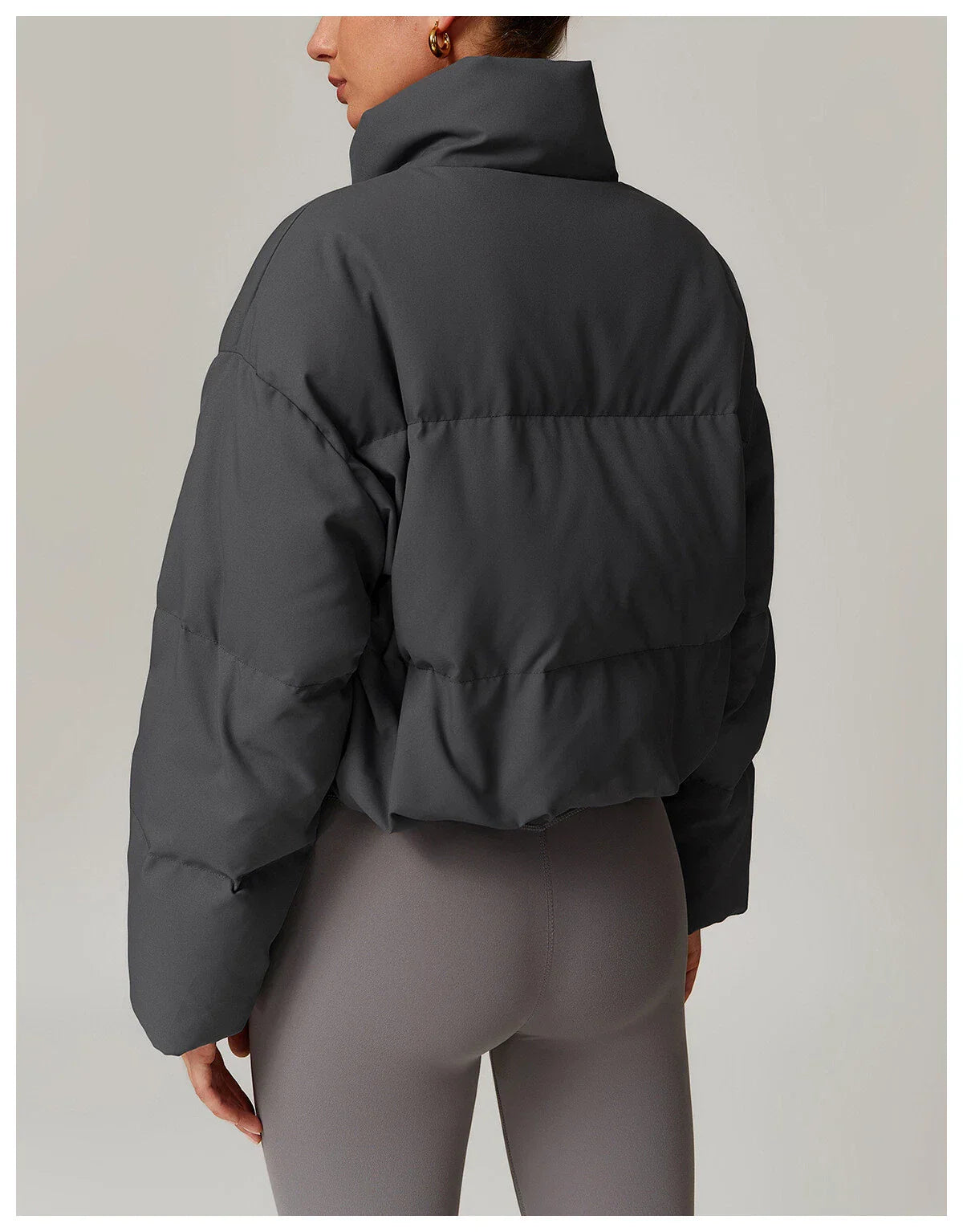 Chaqueta acolchada - Cuello alto