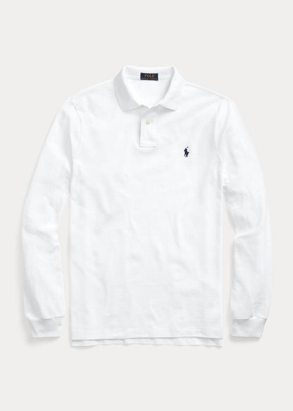 Polo Manga Larga Blanco