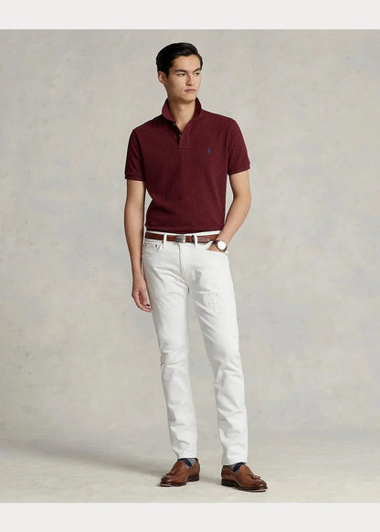 Camiseta polo - Burdeo