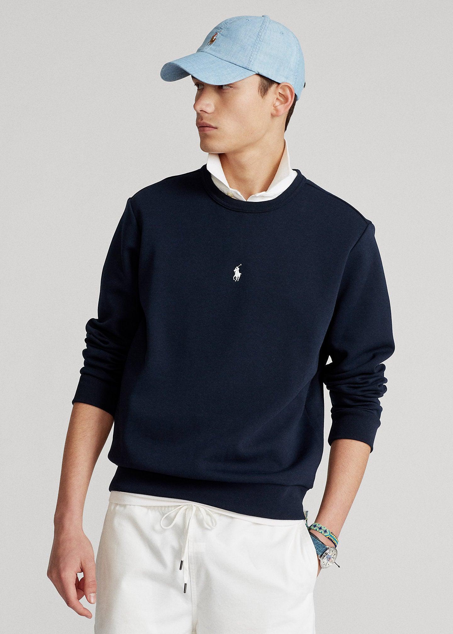 Sudadera Polo con Cuello Redondo