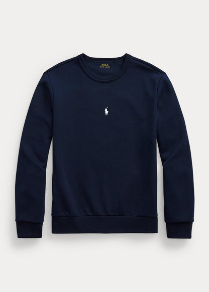 Sudadera Polo con Cuello Redondo